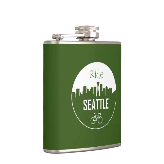 シアトルに乗る フラスク (右)