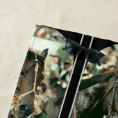 シアトルのたくさんのサラブレッド1978年 ビーチタオル (インサイチュ)