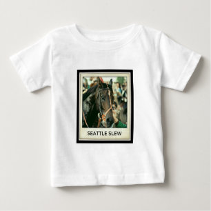 シアトルのたくさんのサラブレッド1978年 ベビーTシャツ