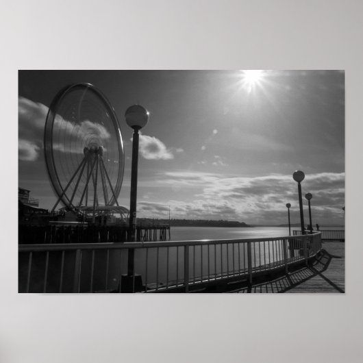 シアトルのウォーターフロント ポスター (正面)