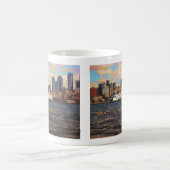 シアトルのスカイラインのマグ コーヒーマグカップ (中央)