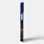 シアトルのダウンタウンのスカイライン上に満月が昇る Case-Mate iPhoneケース (裏面 / 右)