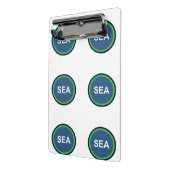 シアトルのミニクリップボード ミニクリップボード (アングル2)