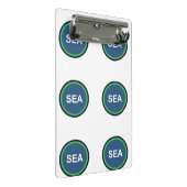 シアトルのミニクリップボード ミニクリップボード (アングル)