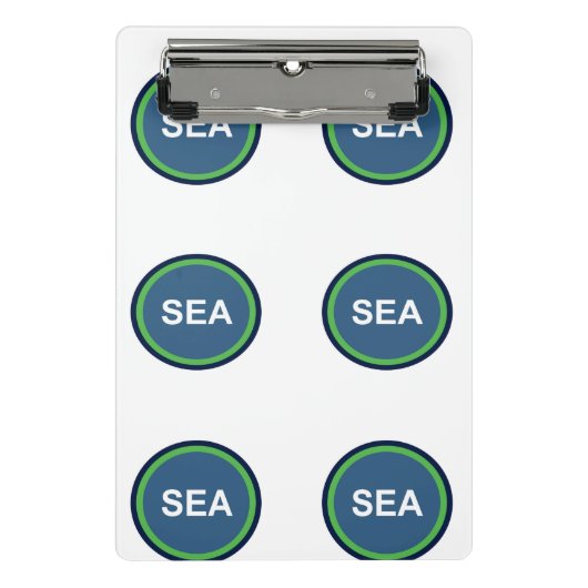 シアトルのミニクリップボード ミニクリップボード (正面)