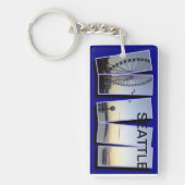 シアトルの両面キーホルダー キーホルダー (正面)