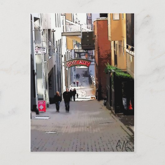 『シアトルの味』 ポストカード (正面)