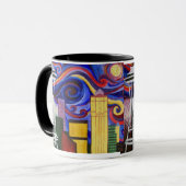 シアトルの渦巻 マグカップ (正面左)