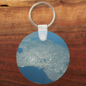 シアトルの空中眺め キーホルダー (正面)