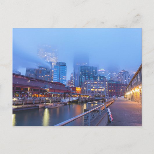 シアトルの街並み ポストカード (正面)