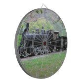 シアトルの退職したな鉄道列車エンジン ダーツボード (正面左)