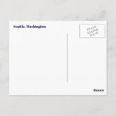 シアトルはがき ポストカード (裏面)