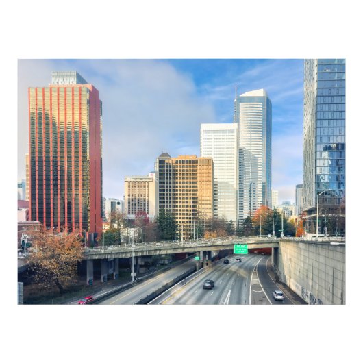 シアトルへのハイウェイ フォトプリント            (正面)
