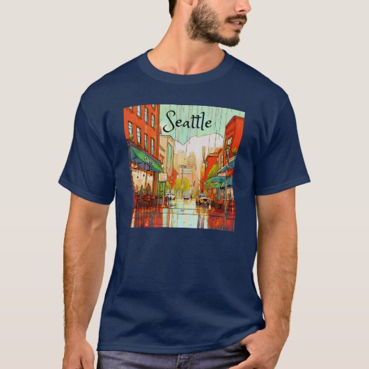 シアトルインザレイン Tシャツ (正面)