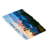 シアトルカラフルワシントンスカイライン マグネット (右側)