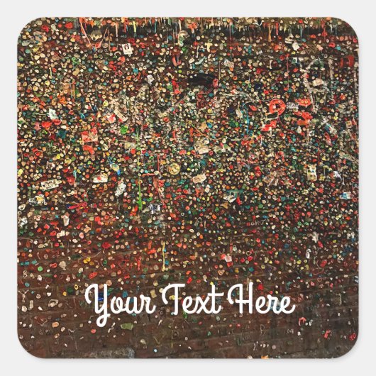 シアトルガムウォール#2シール スクエアシール (正面)