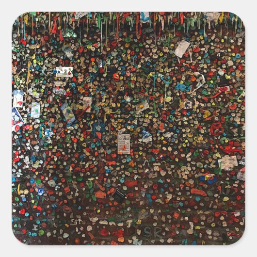 シアトルガムウォール#4-1シール スクエアシール (正面)