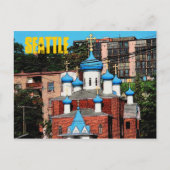 シアトルギリシャ教会はがき ポストカード (正面)