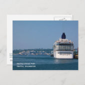 シアトルクルーズポートハガキ ポストカード (正面/裏面)