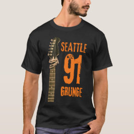 シアトルグランジミュージック1991 Tシャツ