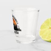 シアトルスカイラインサンセットカスタムファミリーバケーション ショットグラス (右)