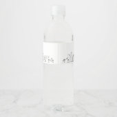 シアトルスカイライン |ウェルカムメッセージ ペットボトルラベル (裏面)