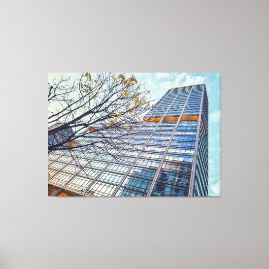 シアトルスカイライン キャンバスプリント (正面)