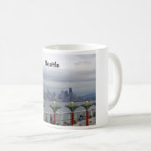 シアトルスカイライン コーヒーマグカップ (正面右)