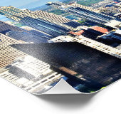 シアトルスカイライン フォトプリント            (角)