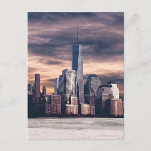 シアトルスカイライン ポストカード (正面)