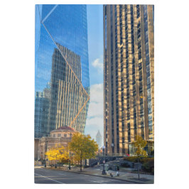 シアトルスカイライン メタルプリント