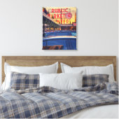シアトルパイクマーケット キャンバスプリント (インサイチュ (寝室))