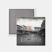 シアトルパブリックマーケットセンターコースター マグネット (正面/裏面)