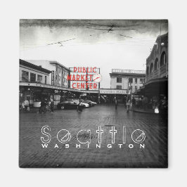 シアトルパブリックマーケットセンターコースター マグネット