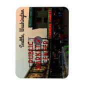 シアトルパブリックマーケットセンター#1マグネット マグネット (縦)