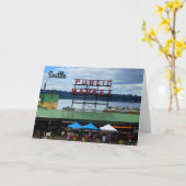 シアトルパブリックマーケットセンター#3カード カード (黄色い花)