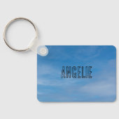 シアトルフェリーアンドホテル名前をカスタムする キーホルダー (裏面)