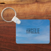 シアトルフェリーアンドホテル名前をカスタムする キーホルダー (裏面)