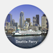 シアトルフェリーワシントン州 マグネット (正面)