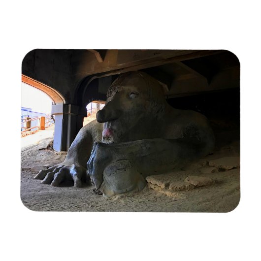 シアトルフリーモントトロル#2マグネット マグネット (横)