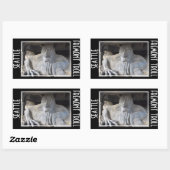 シアトルフリーモントトロールステッカー 長方形シール (シート)