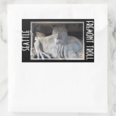 シアトルフリーモントトロールステッカー 長方形シール (バッグ)