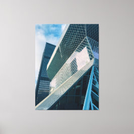 シアトルモダン建築 キャンバスプリント