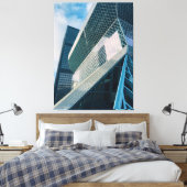 シアトルモダン建築 キャンバスプリント (インサイチュ (寝室))