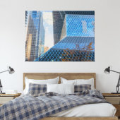シアトルモダン建築 キャンバスプリント (インサイチュ (寝室))