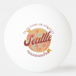 シアトルワシントンシティテーブルテニス 卓球ボール