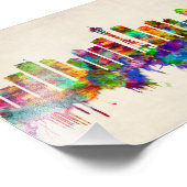 シアトルワシントンスカイライン フォトプリント            (角)