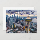 シアトルワシントン宇宙ニードルポストカード ポストカード (正面/裏面)