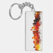 シアトルワシントン州のスカイライン キーホルダー (正面左)