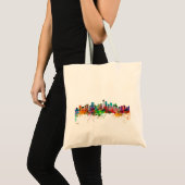 シアトルワシントン州のスカイライン トートバッグ (正面(商品))